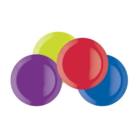 Colourworks Комплект от 4 меламинови чинии 23 см -