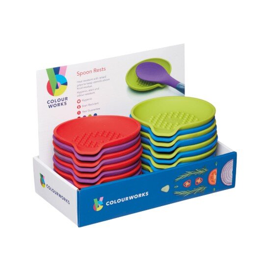 Colourworks Подложка за лъжица силикон 12 см -