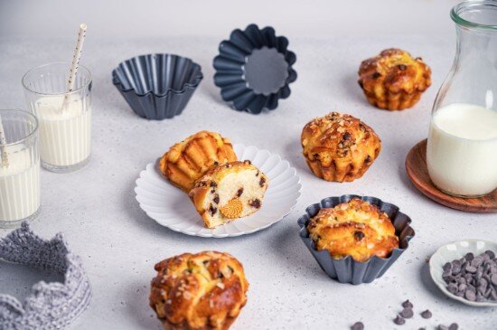 de Buyer Форма за печене с незалепващо покритие стомана 10см "Brioche" - de