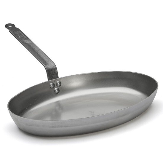 de Buyer Овален тиган за риба 36 х 26 см "CARBONE PLUS" - ""
