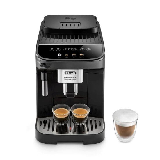 DeLonghi Автоматична еспресо машина 1450W "Magnifica Evo" черна -