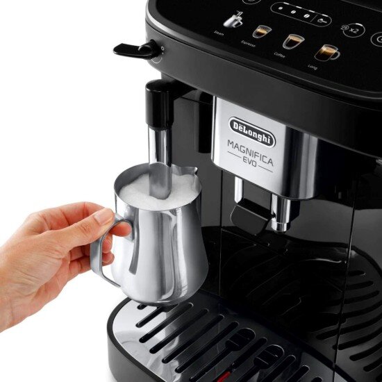 DeLonghi Автоматична еспресо машина 1450W "Magnifica Evo" черна -