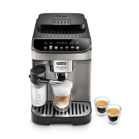 DeLonghi Автоматична еспресо машина 1450W "Magnifica Evo" сребриста - DeLong