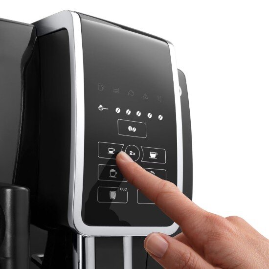 DeLonghi Автоматична машина за еспресо 1450W "Dinamica" черна -