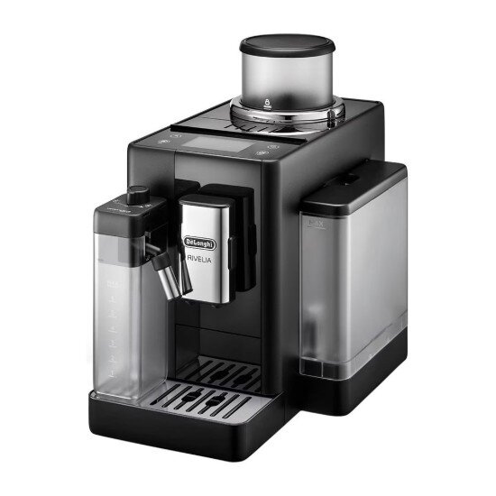 DeLonghi Автоматична машина за еспресо 1450W "Rivelia" Onyx Black -