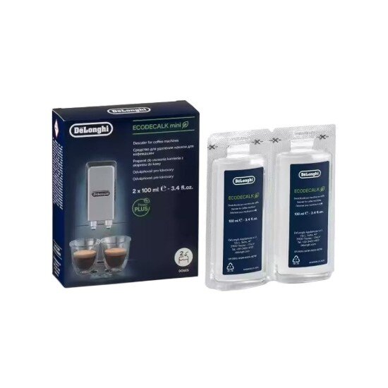DeLonghi Препарат за отстраняване на котлен камък EcoDecalk 2 x 100 ml - DeLon