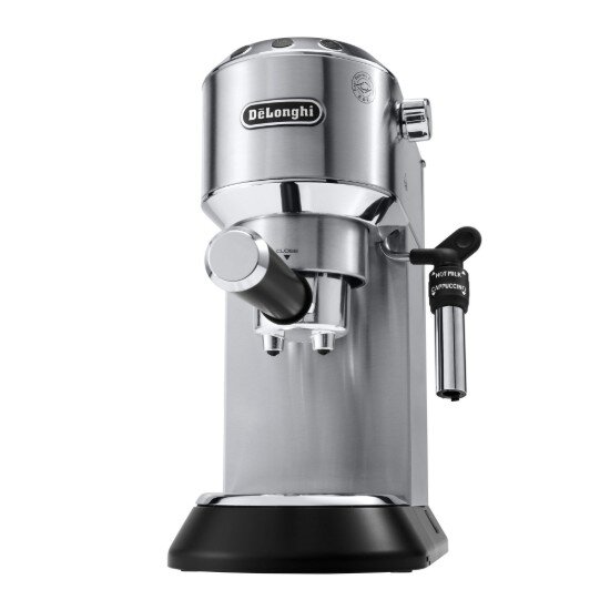 DeLonghi Ръчна еспресо машина 1300W "Dedica" сребърен цвят - De'Longhi