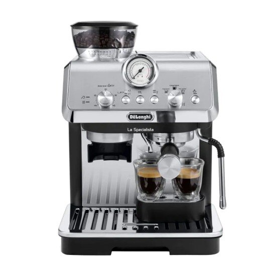 DeLonghi Ръчна еспресо машина 1400W "La Specialista Arte" сребриста - DeLong