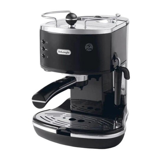DeLonghi Ръчна машина за еспресо 1100 W "Icona" черен -