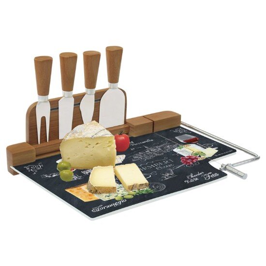 Easy Life Комплект за сервиране "World of cheese" от 6 части 315x20 см - Easy