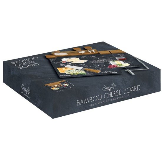Easy Life Комплект за сервиране "World of cheese" от 6 части 315x20 см - Easy