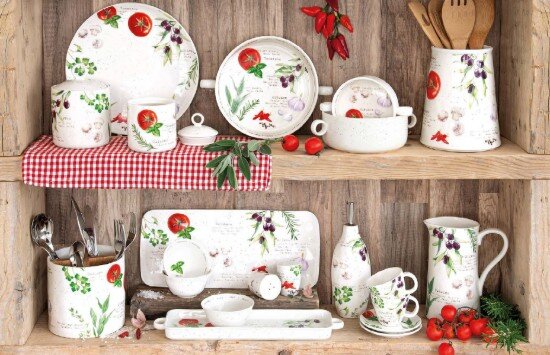 Easy Life Контейнер за съхранение порцелан 105 см "HOME & KITCHEN" - Easy Li