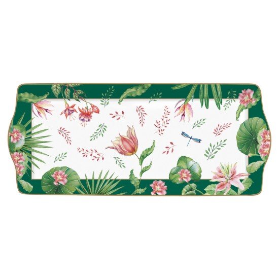 Easy Life Поднос за сервиране порцелан 35 × 15 см "Botanique Chic" - Easy Lif