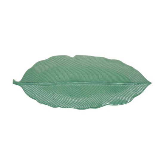 Easy Life Порцелан плато "Leaves Light Green" 39 х 16 см -