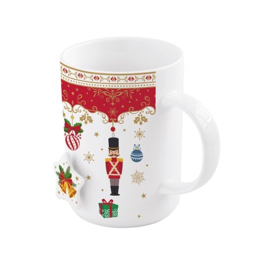 Easy Life Порцеланова чаша 370 мл <<CHRISTMAS ORNAMENTS>> - марка