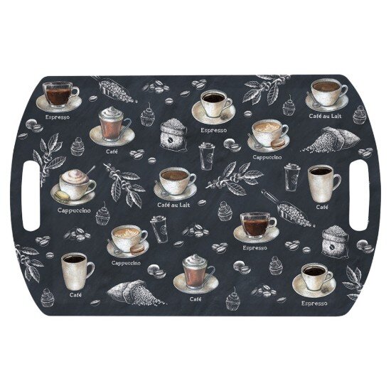 Easy Life Правоъгълна тава с дръжки 52 × 35 см "Barista" -