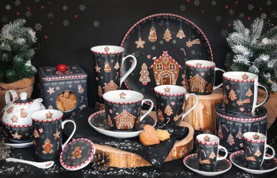 Easy Life Стъклен поднос 36 х 17 см "GINGERBREAD" - марка