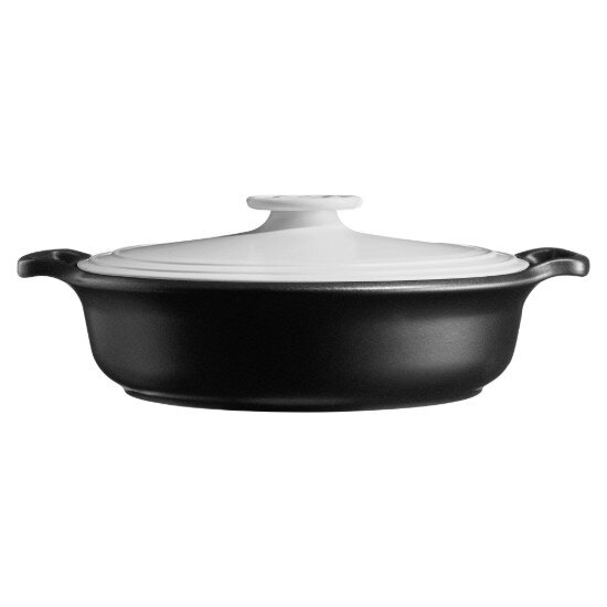 Emile Henry BRAISER тенджера керамика 33.5 cm / 4 L "Sublime +" White&Slate -