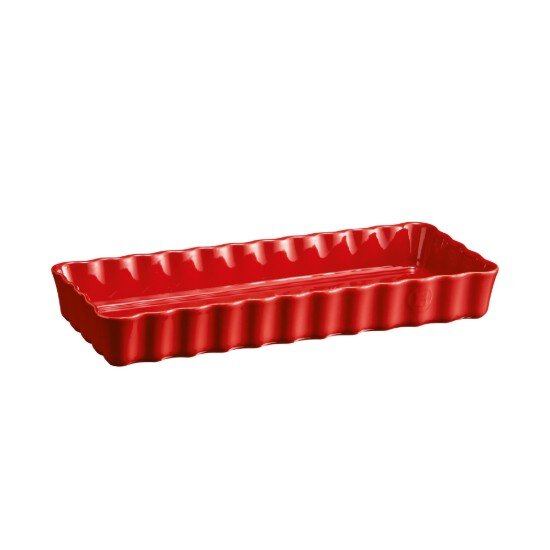 Emile Henry Форма за печене на тарта керамична 36x15 см/13 л Burgundy - Emile