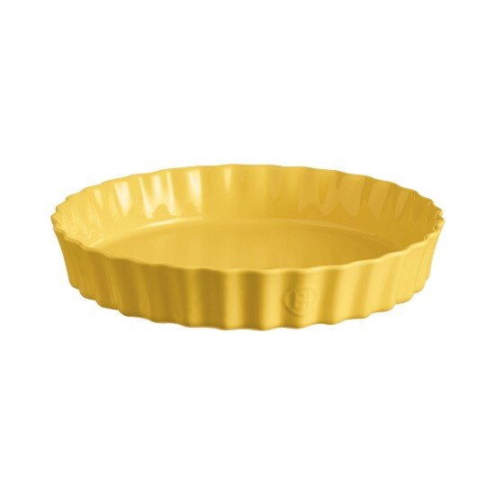 Emile Henry Форма за печене на тарти керамична 32 см/3л Provence Yellow - Еmile