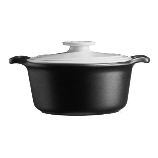 Emile Henry Керамична тенджера за готвене Cocotte 285 см/4 л "Sublime +" White