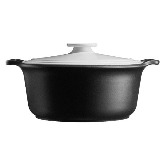 Emile Henry Керамична тенджера за готвене Cocotte 33 см/65 л "Sublime +" White