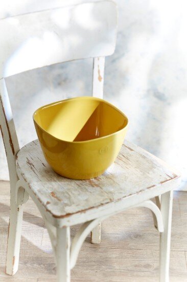 Emile Henry Купа за салата керамична 19 см/23 л Provence Yellow -