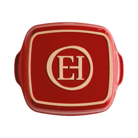 Emile Henry Квадратна форма за фурна керамична 24 см/18 л Burgundy - Emile Hen