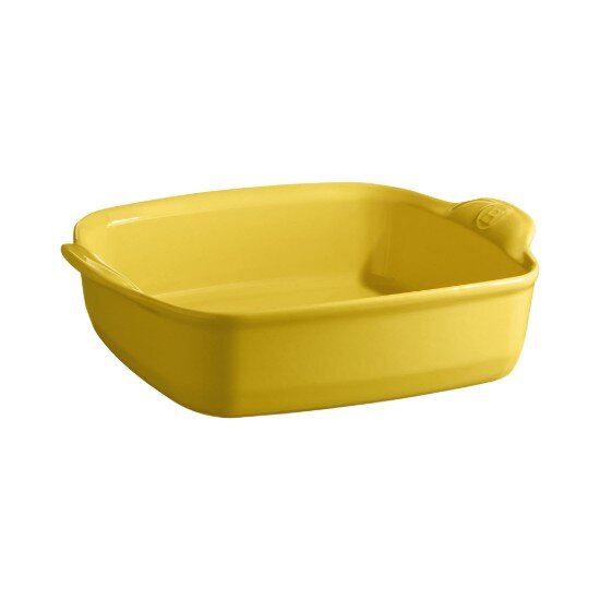 Emile Henry Квадратна форма за фурна керамична 24 см/18 л Provence Yellow - Em