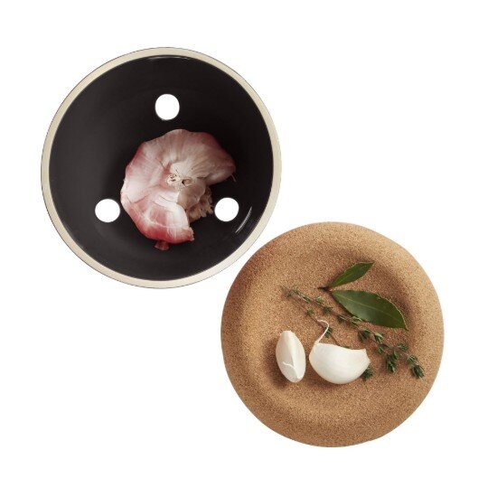 Emile Henry Саксия за чесън керамика 145 см Truffle -
