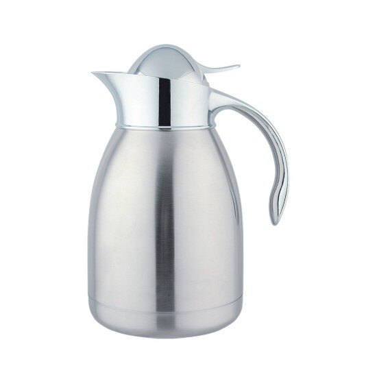 Grunwerg "Pioneer" топлоизолираща кана 1.5 L неръждаема стомана Сатен - Grun