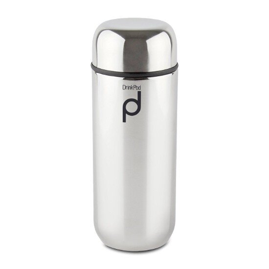 Grunwerg Термоизолирана бутилка неръждаема стомана 200 ml "DrinkPod" Matte