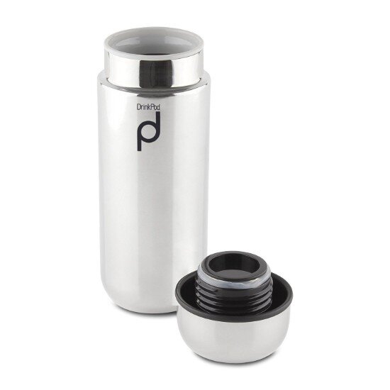 Grunwerg Термоизолирана бутилка неръждаема стомана 200 ml "DrinkPod" Matte