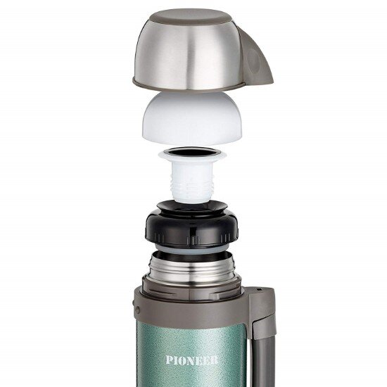 Grunwerg Вакуумна топлоизолационна бутилка неръждаема стомана 1.8 L "Pioneer