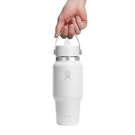 Hydro Flask Бутилка за вода "Wide Straw" неръждаема стомана 710 мл White - Hydr
