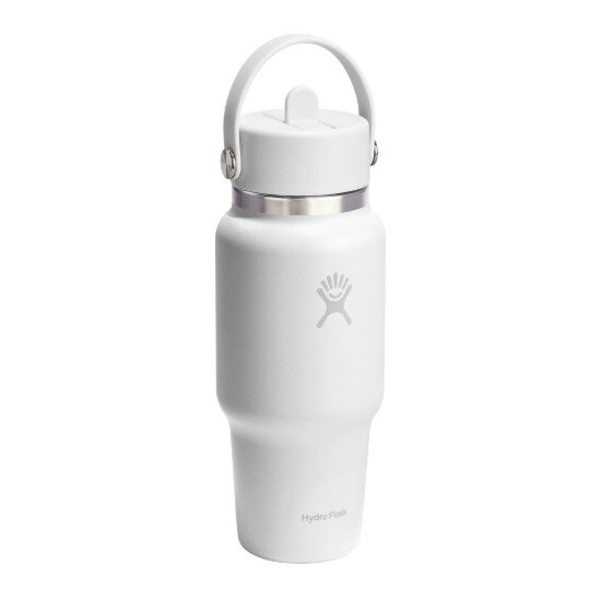 Hydro Flask Бутилка за вода "Wide Straw" неръждаема стомана 710 мл White - Hydr