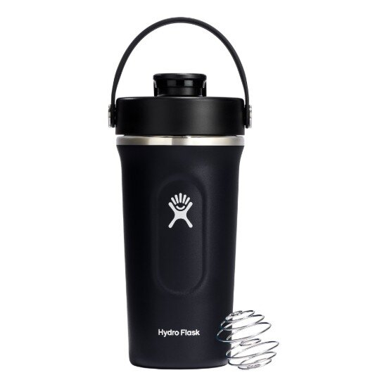 Hydro Flask Термоизолиран шейкър 2 в 1 неръждаема стомана 710 мл Black - Hydro