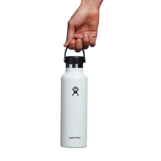 Hydro Flask Термоизолирана бутилка неръждаема стомана 620 мл "Standard" White