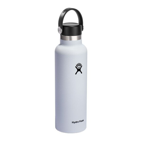 Hydro Flask Термоизолирана бутилка неръждаема стомана 620 мл "Standard" White