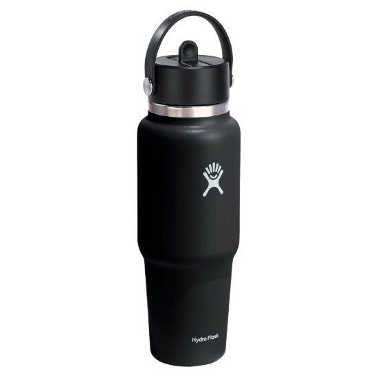 Hydro Flask Термоизолирана бутилка неръждаема стомана 950 мл "Wide Straw" Blac
