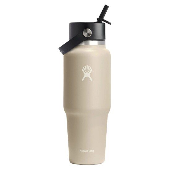 Hydro Flask Термоизолирана бутилка неръждаема стомана 950 мл "Wide Straw" Oat
