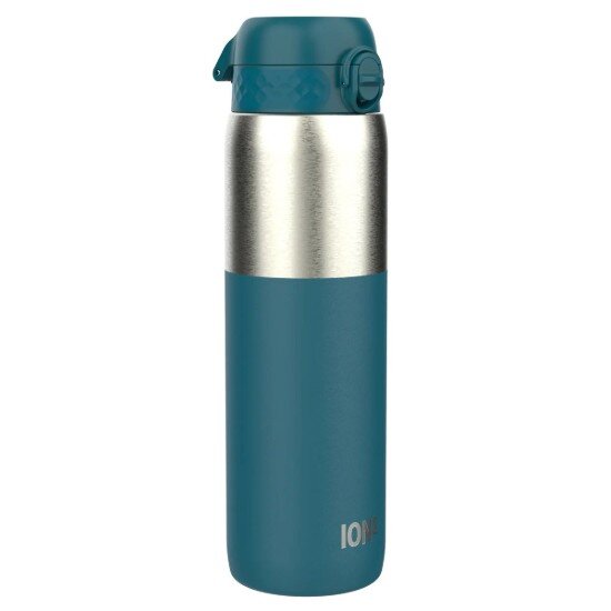 Ion8 Бутилка за вода неръждаема стомана 1.2 L Deep Teal -