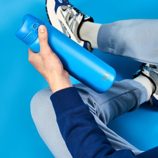 Ion8 Бутилка за вода неръждаема стомана 920 ml Blue -