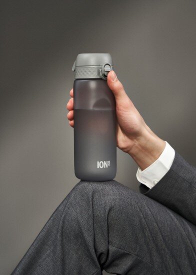 Ion8 Бутилка за вода рециклирана 750 мл Grey -