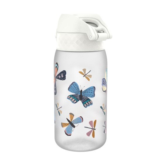 Ion8 Бутилка за вода за деца recyclon™ 350 ml Butterflies -