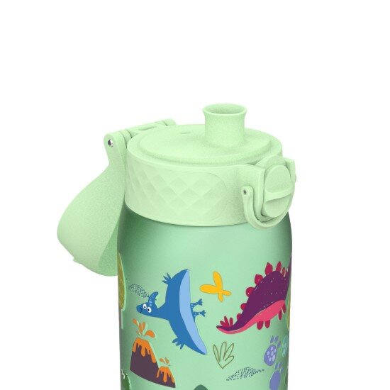 Ion8 Бутилка за вода за деца recyclon™ 350 ml Dinosaurs -
