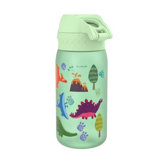 Ion8 Бутилка за вода за деца recyclon™ 350 ml Dinosaurs -