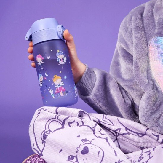 Ion8 Бутилка за вода за деца recyclon™ 350 ml Fairies -