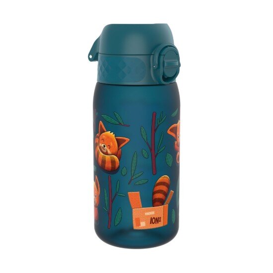 Ion8 Бутилка за вода за деца recyclon™ 350 ml Red Pandas -