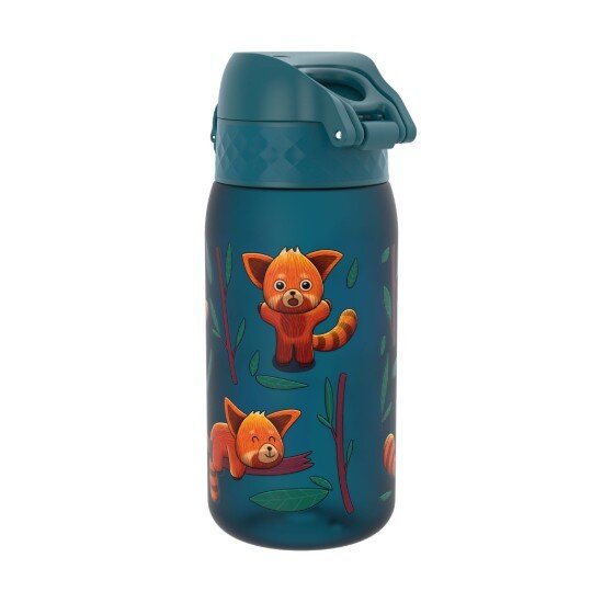 Ion8 Бутилка за вода за деца recyclon™ 350 ml Red Pandas -